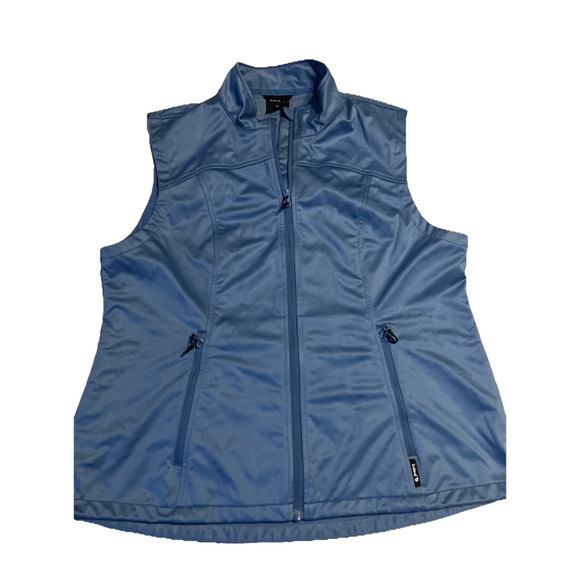 Baleaf Vest Men Large Blue Full Zip Pockets‎ Performance Hiking Activewear XL - Picture 1 of 7